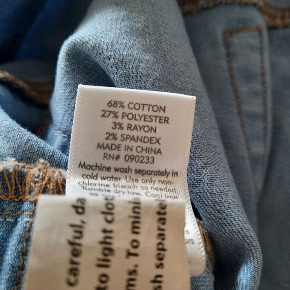 PacSun Distressed Medium Wash Jegging - Picture 5 of 8